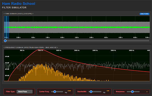 Filter Simulator screenshot